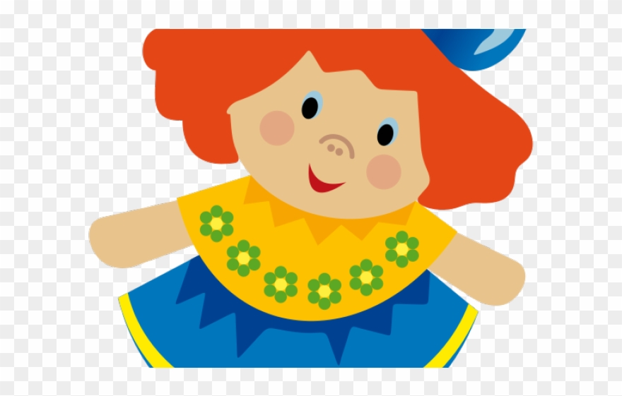 Domain Clipart Cute Doll - Transparent Background Doll Clipart - Png Download