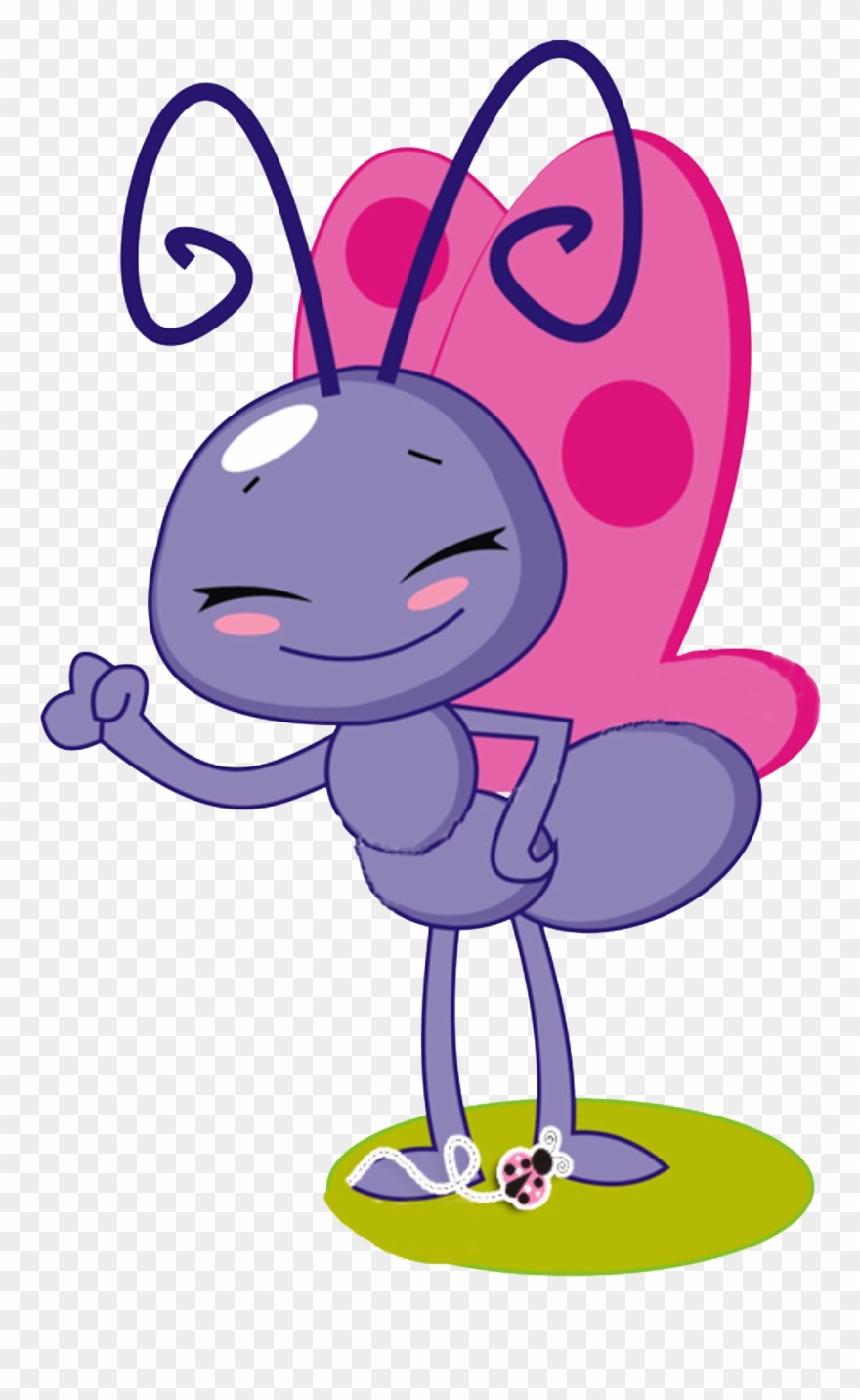 Make Clipart Baking - Borboleta Da Galinha Pintadinha - Png Download