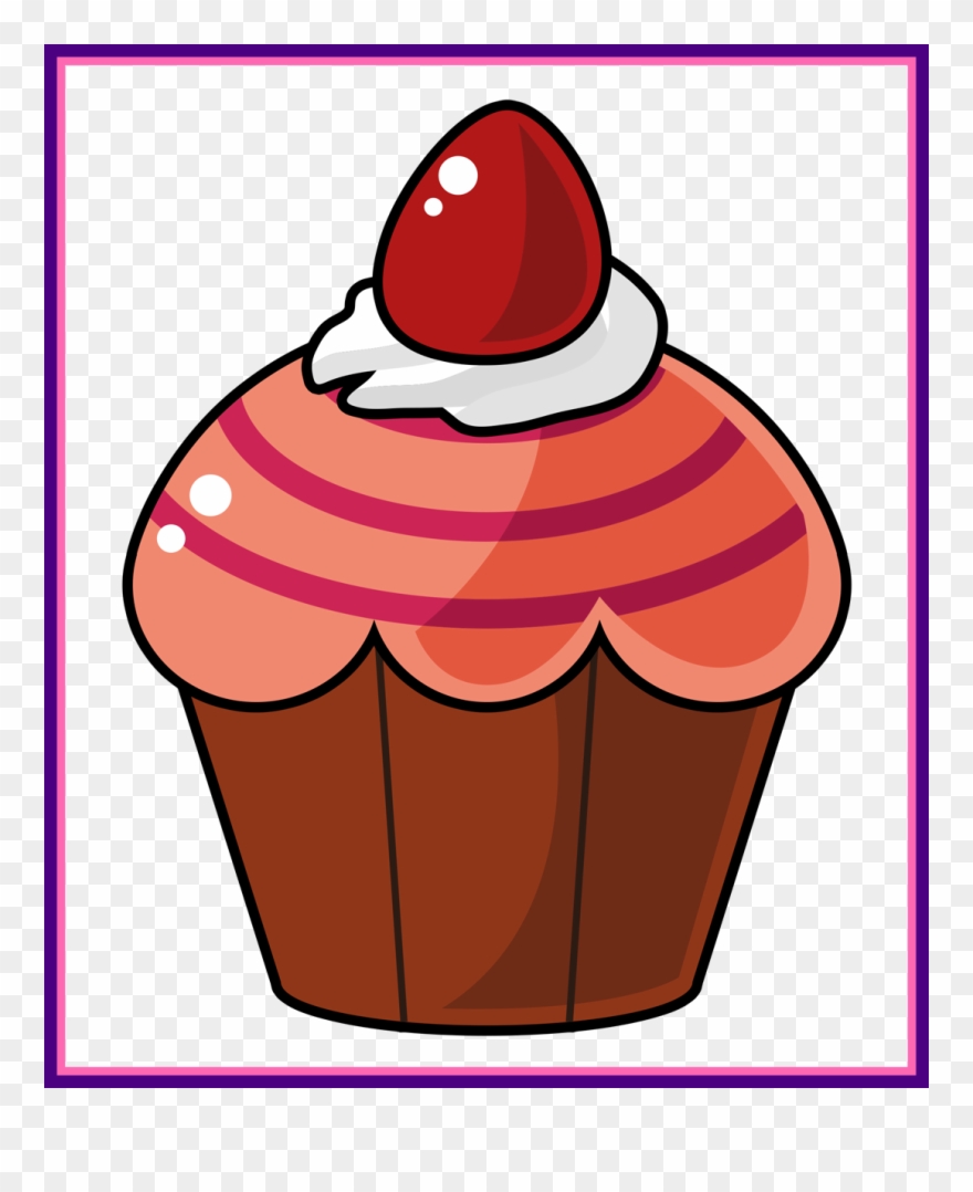 Make Clipart Baking - Cartoon Cupcake Images Free Download - Png Download
