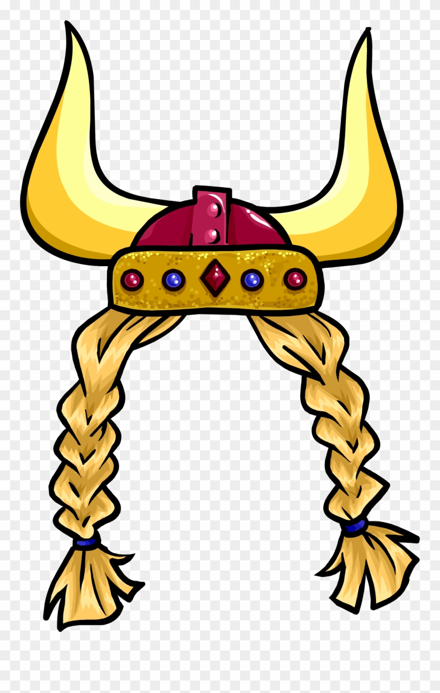 Town Clipart Viking - Viking Helmet Png Transparent Png