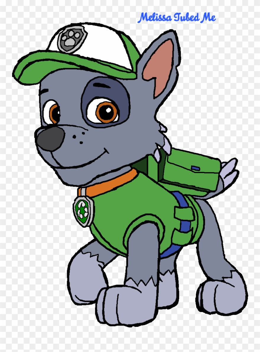 Rocky Paw Patrol Drawing Clipart