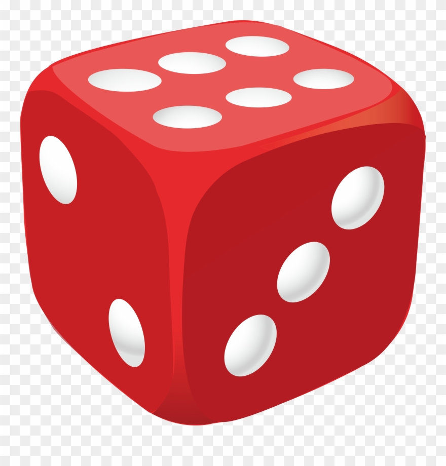 Yamb Dice Android Clip Art - Red Dice Svg - Png Download