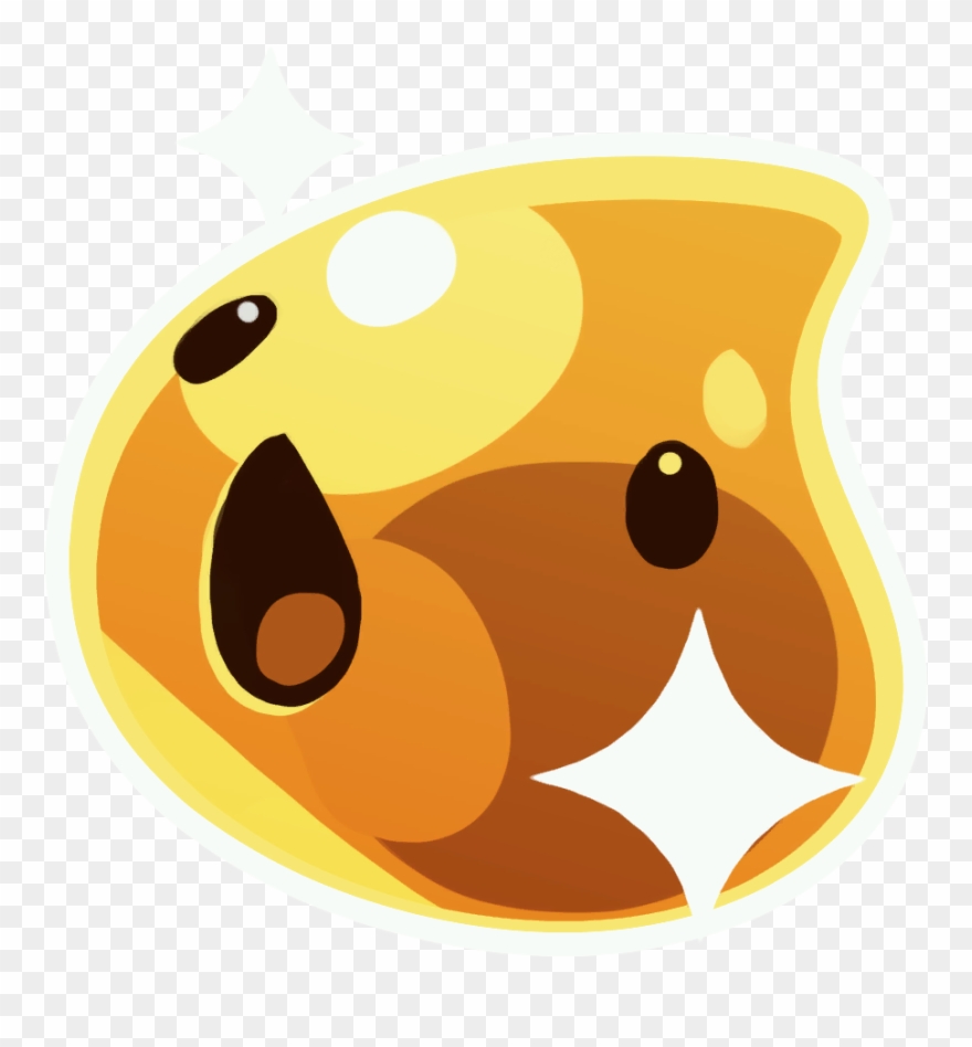 Glitter Clipart Pile Gold - Tipos De Slime Rancher - Png Download