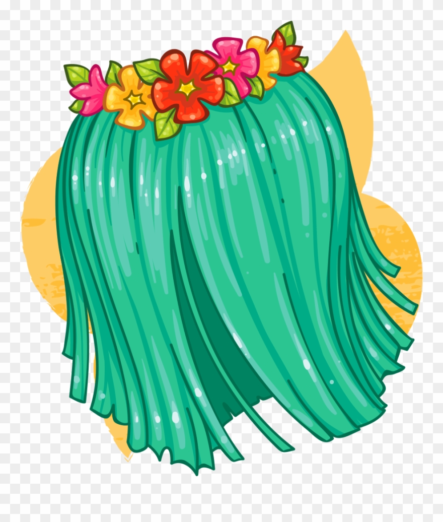 Find Near Me - Grass Skirt Clip Art - Png Download