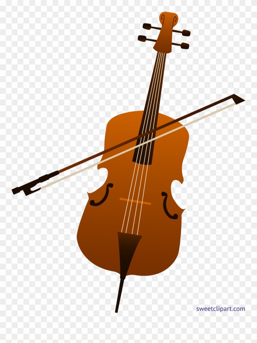 Cello Clip Art - Png Download