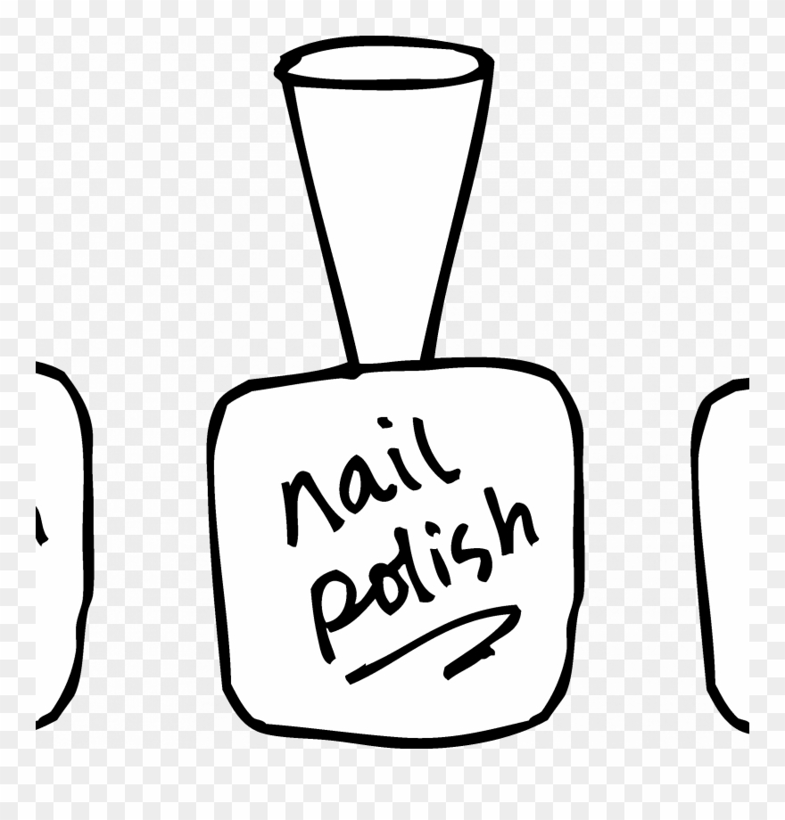 Broncos Coloring Pages 19 Bronco Drawing Coloring Page - Finger Nail Polish Clip Art - Png Download