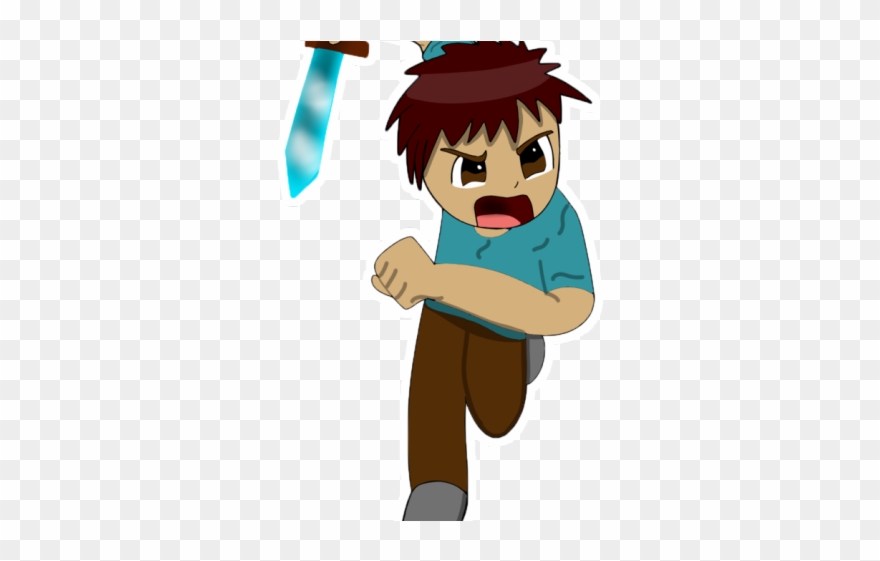 Minecraft Clipart Minecraft Steve - Cartoon - Png Download