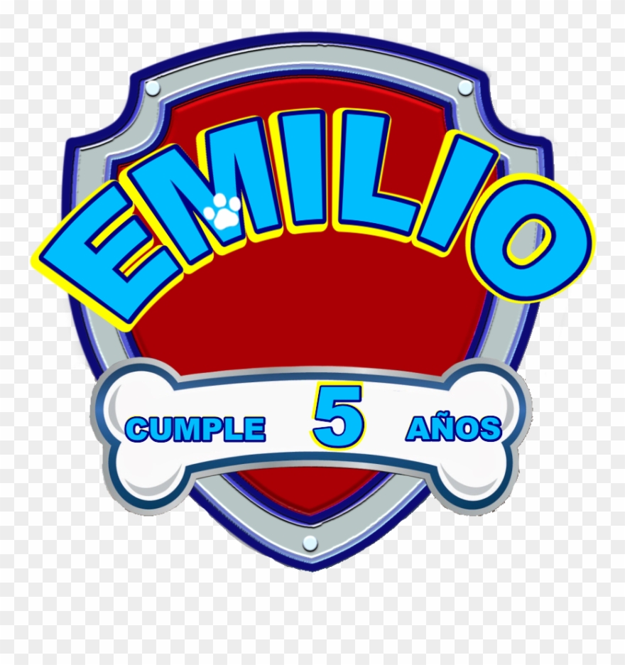 Logo Paw Patrol Editable Clipart