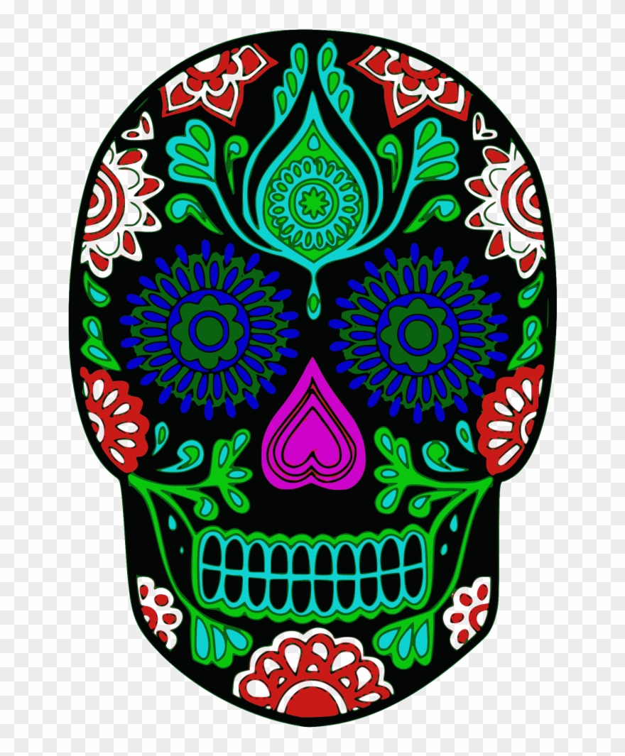 La Calavera Catrina Day Of The Dead Death Ofrenda - Day Of The Dead Transparent Clipart