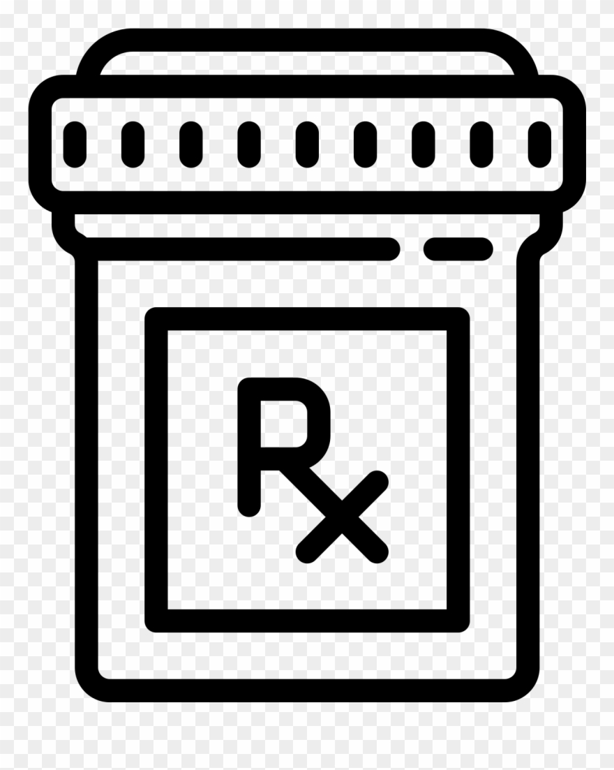 Clipart Royalty Free Library Clipart Pills - Medication Bottle Clip Art - Png Download
