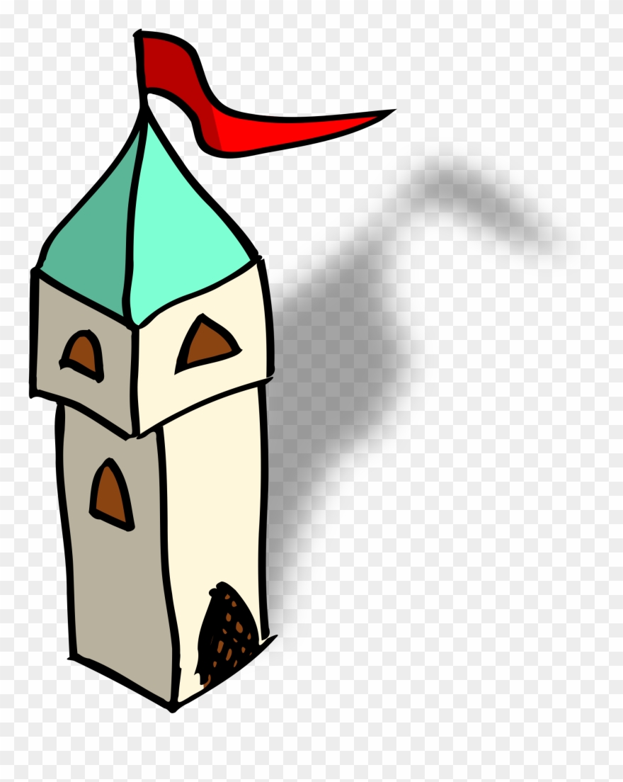Anonymous Transparent Chibi - Tower Clip Art - Png Download