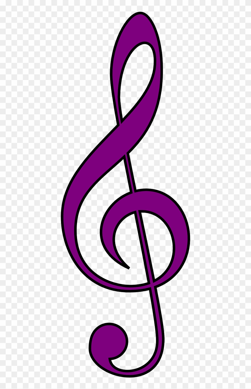 Vector Graphics - Treble Clef Symbol Clipart