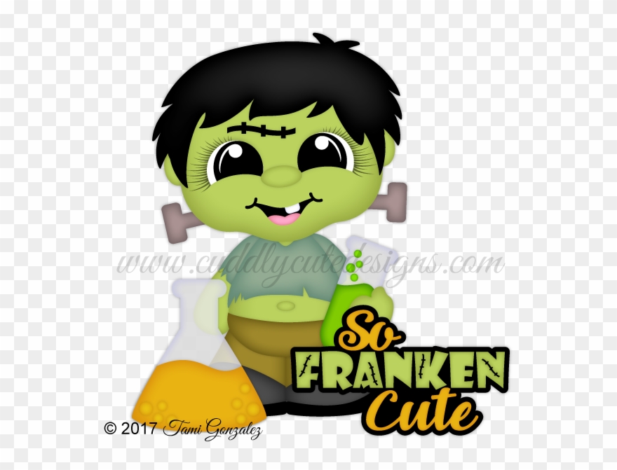 Free Stock So Franken Cute Halloween Pinterest Holidays - Halloween Candy Cute Drawing Clipart