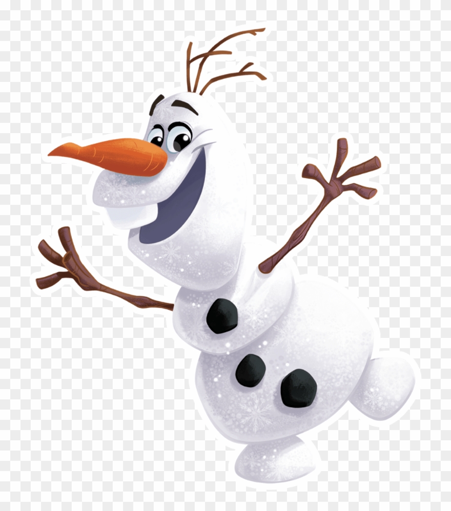 Frozen Clip Art Of Anna, Elsa, Kristoff, Olaf And Sven - Frozen Characters Olaf Png Transparent Png