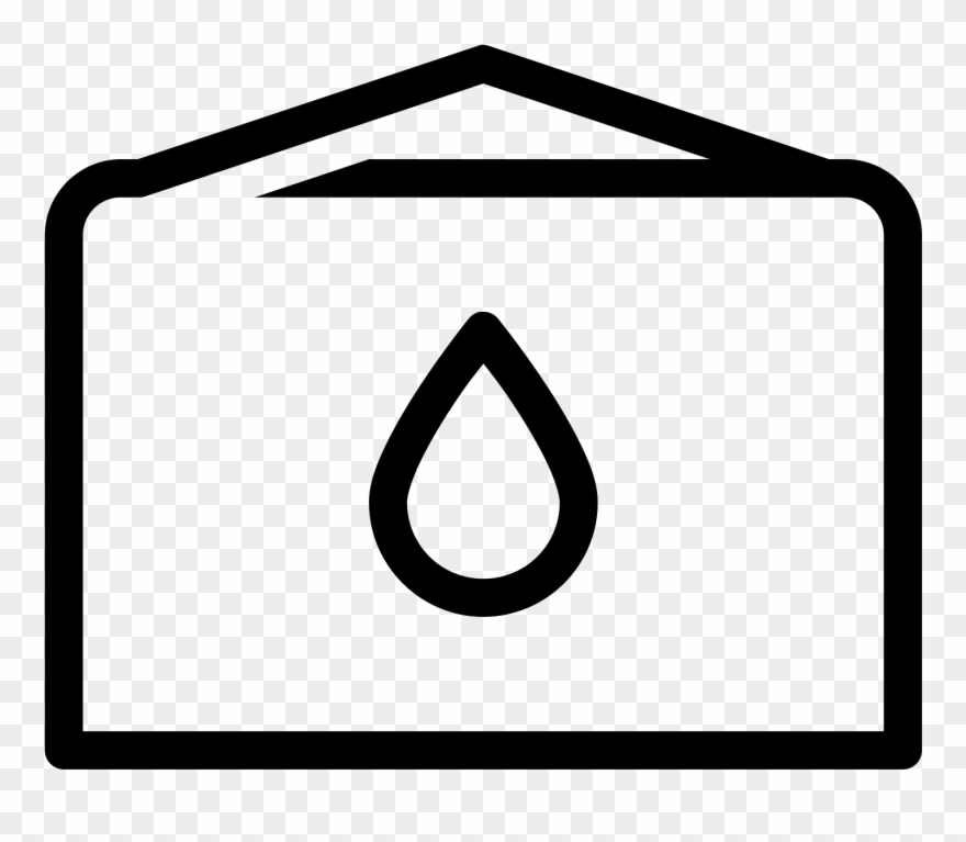 Black And White Barrel Clipart Oil Tank - Storage Tank Tank Icon - Png Download