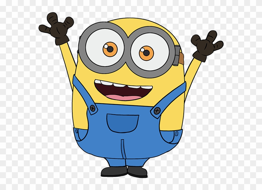 Drawing Clipart Minion - Draw Minions - Png Download
