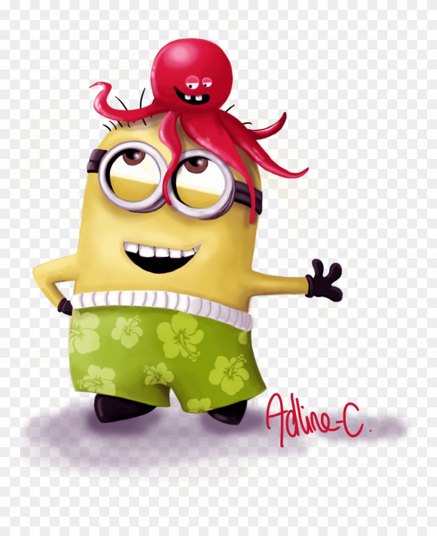 Minions Clipart Stuffed - Valentines Day Funny Minion - Png Download
