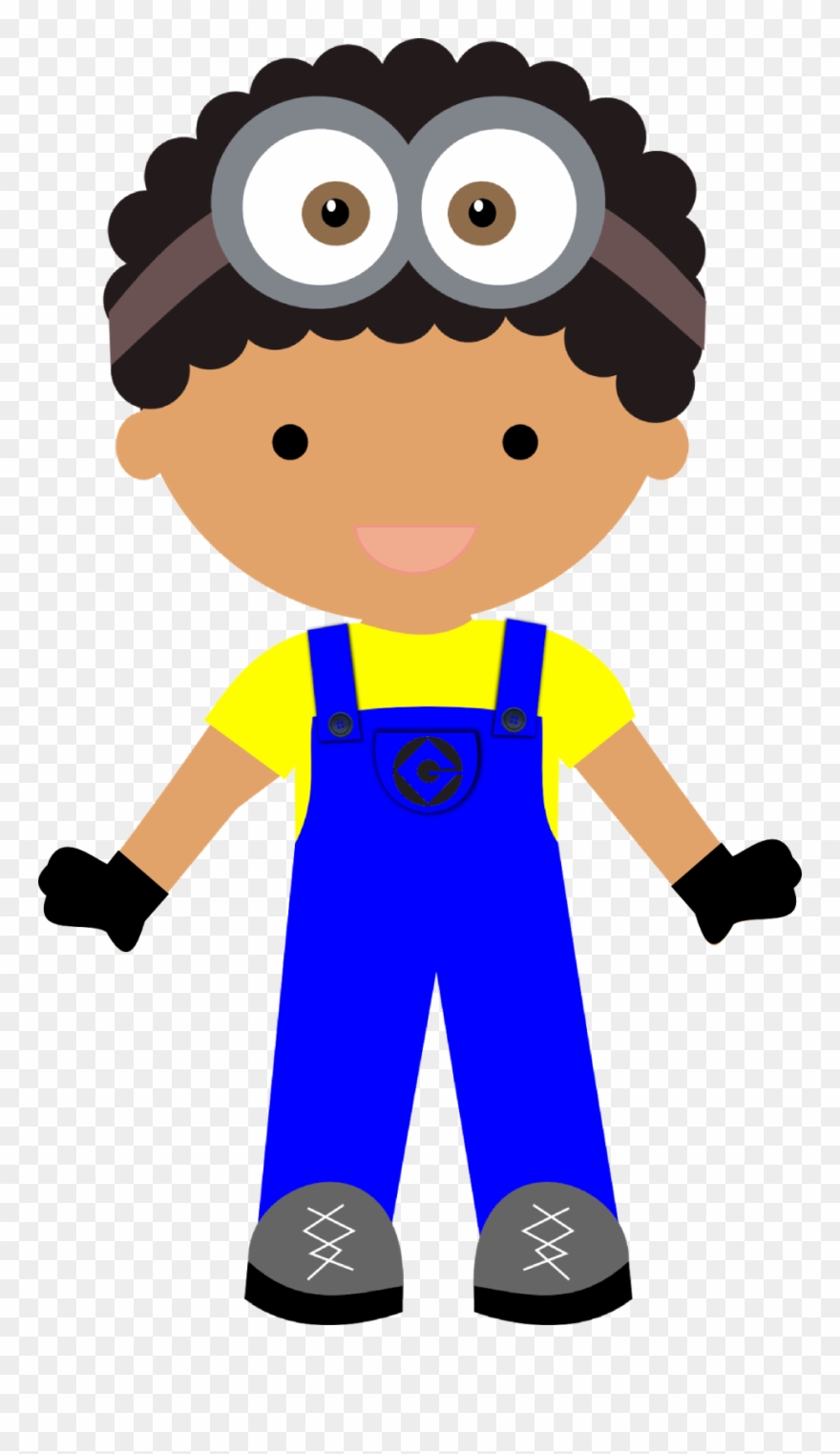 Montando A Minha Festa Imagens - Boneco Minions Png Clipart