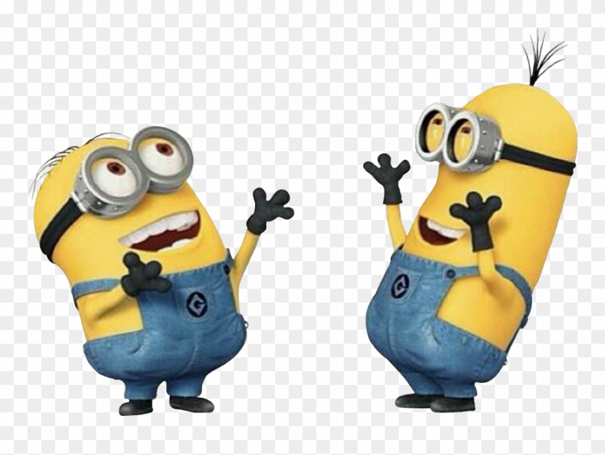 Iloveminions Yellow Bananas Minions Sticker Report - Funny Meme Minions On Best Friends Clipart