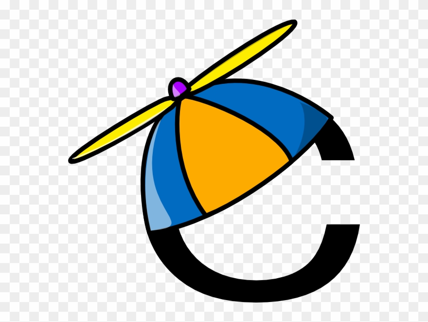 Hat Clip Art - Umbrella Hat Clipart - Png Download