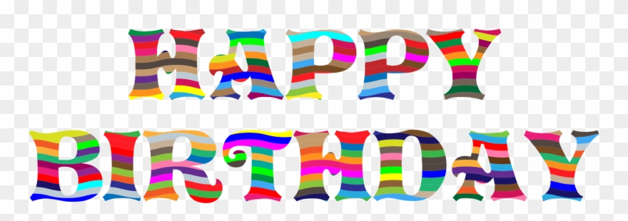 Birthday Cake Happy Birthday To You Wish - Clip Art Happy Bday - Png Download