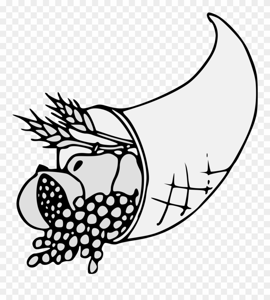 Cornucopia Clipart Plenty - Clip Art - Png Download