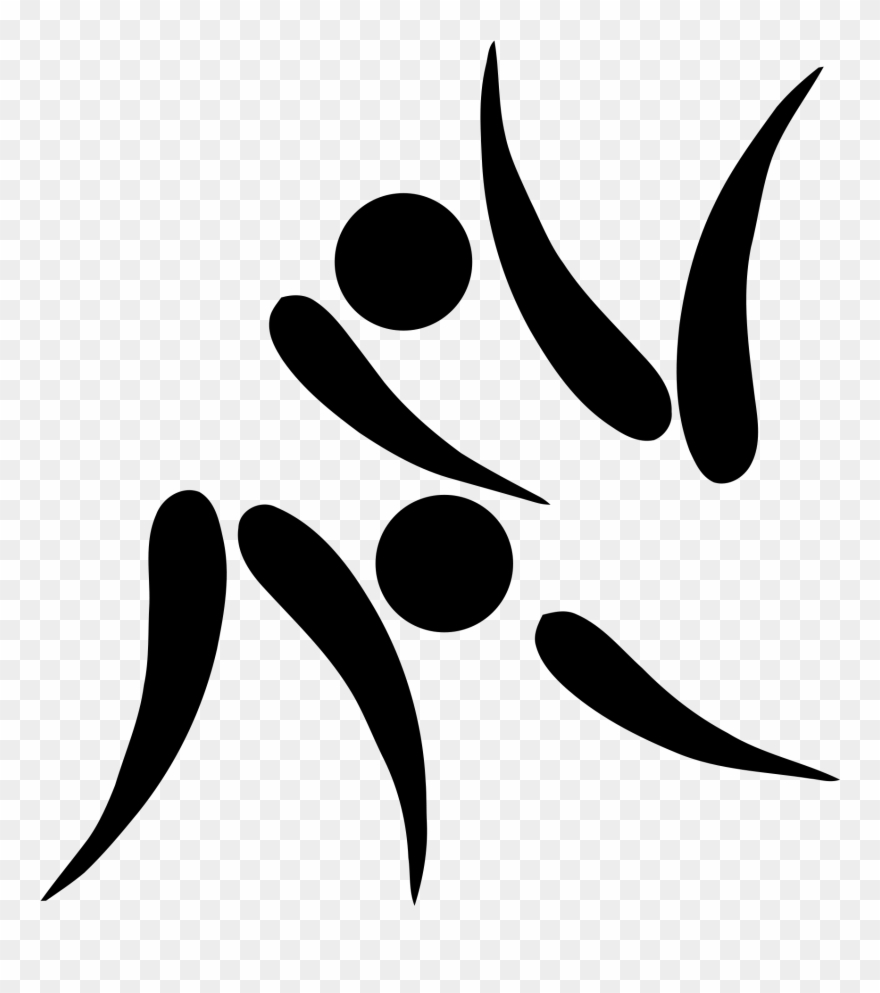 Even Your Weakness Can Be Your Strength - Judo Pictogram Clipart