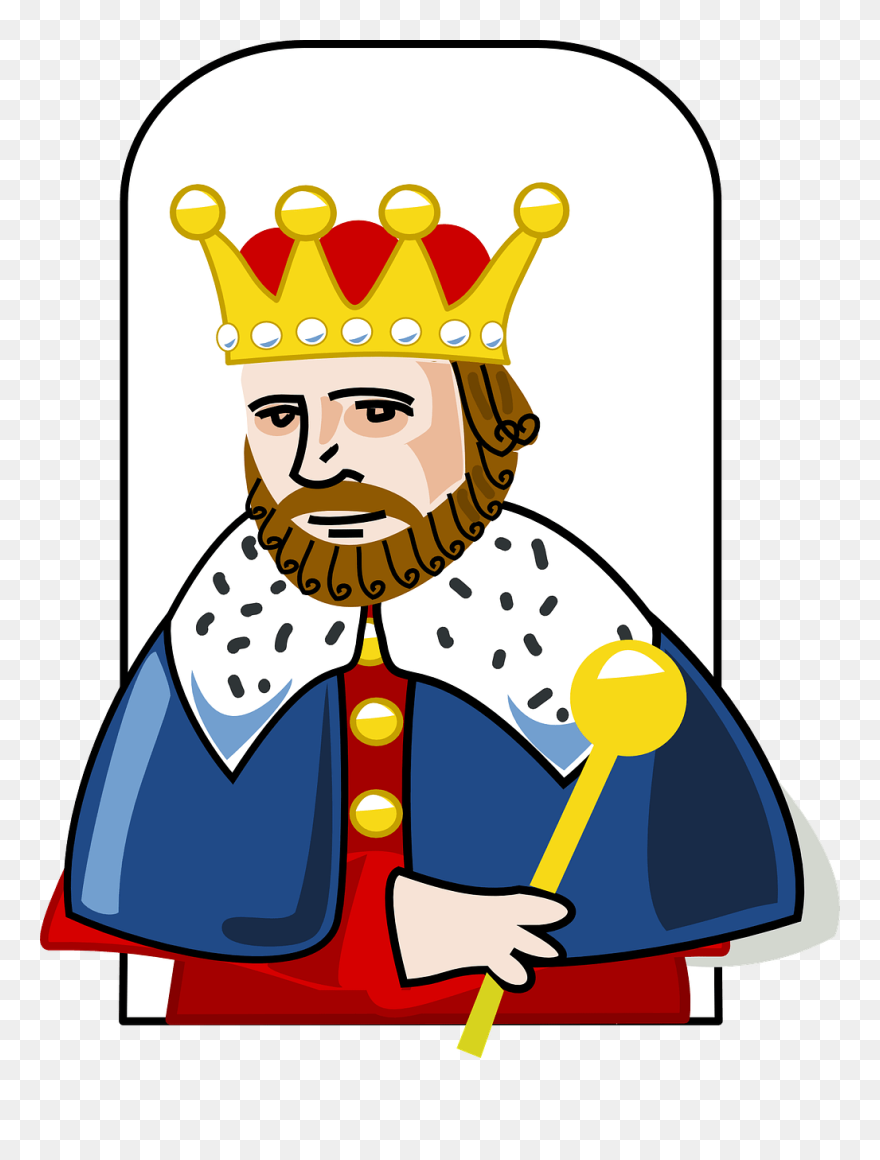 Crown And A Scepter On A Royal Pillow Clipart Image - King Clip Art - Png Download