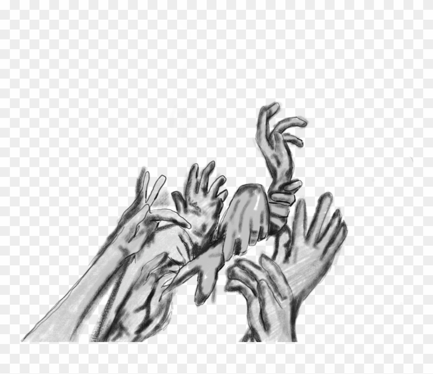 Image Transparent Claw Drawing Sketch - Hand Clipart