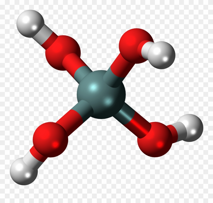 10, 1 September 2011 - Orthosilicic Acid Molecule Clipart