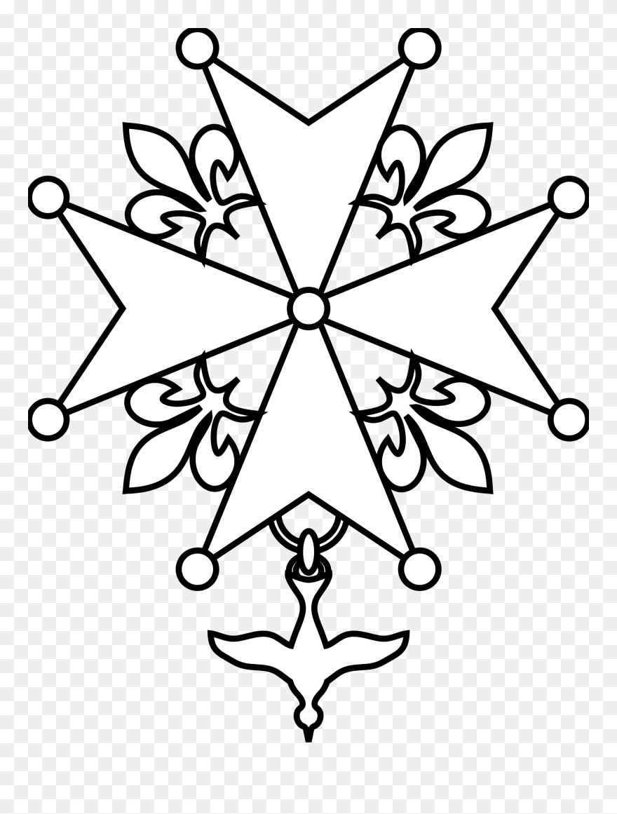 Huguenot Cross Clipart