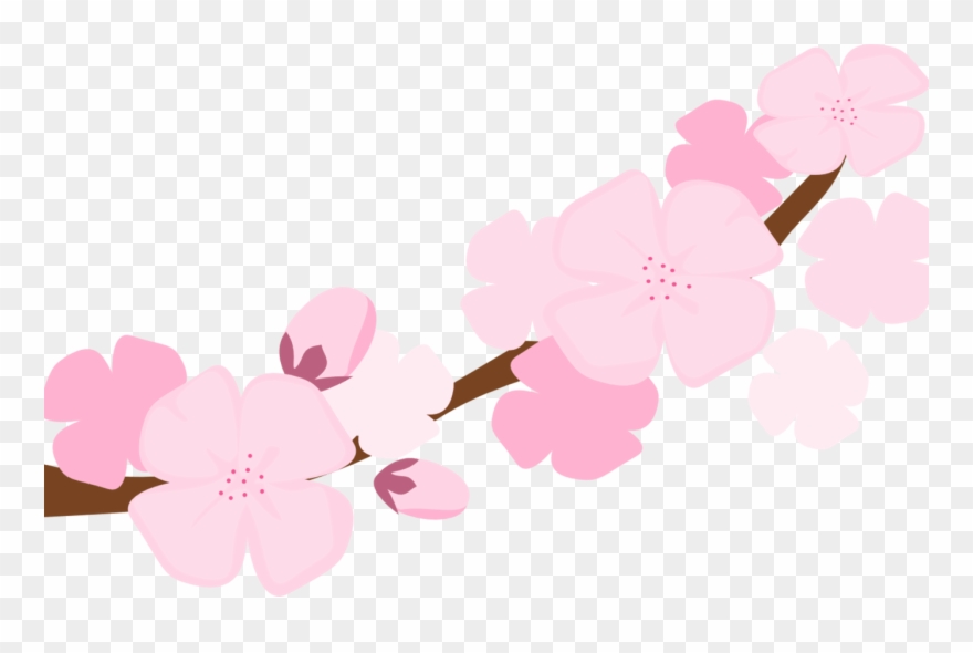 Flower Blossom Clipart Library Library Techflourish - Cherry - Naboru Hitehawa/deep Solid Groove/the Squier - Png Download