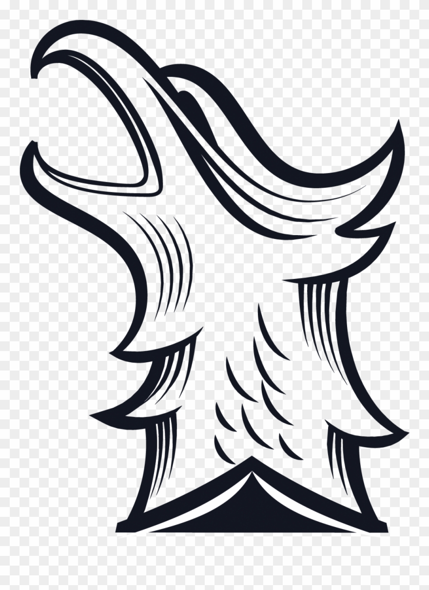 Drawing Phoenix Head Clip Art Download - Phoenix Head - Png Download