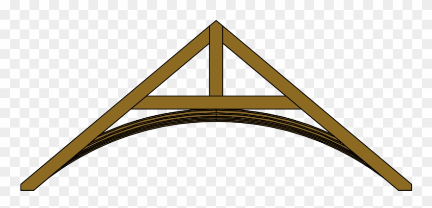 Roof Clipart Roof Truss - Roof Truss Clipart - Png Download