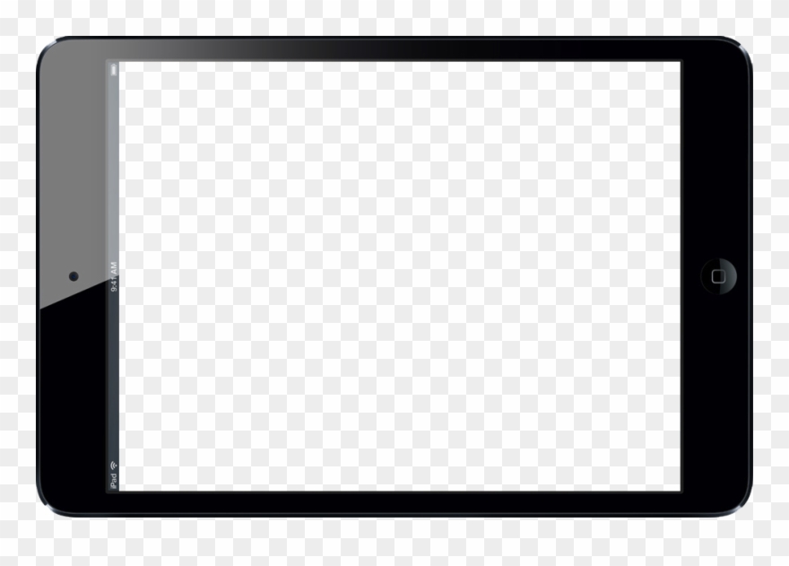 Images Transparent Free Download - White Laptop Mockup Png Clipart