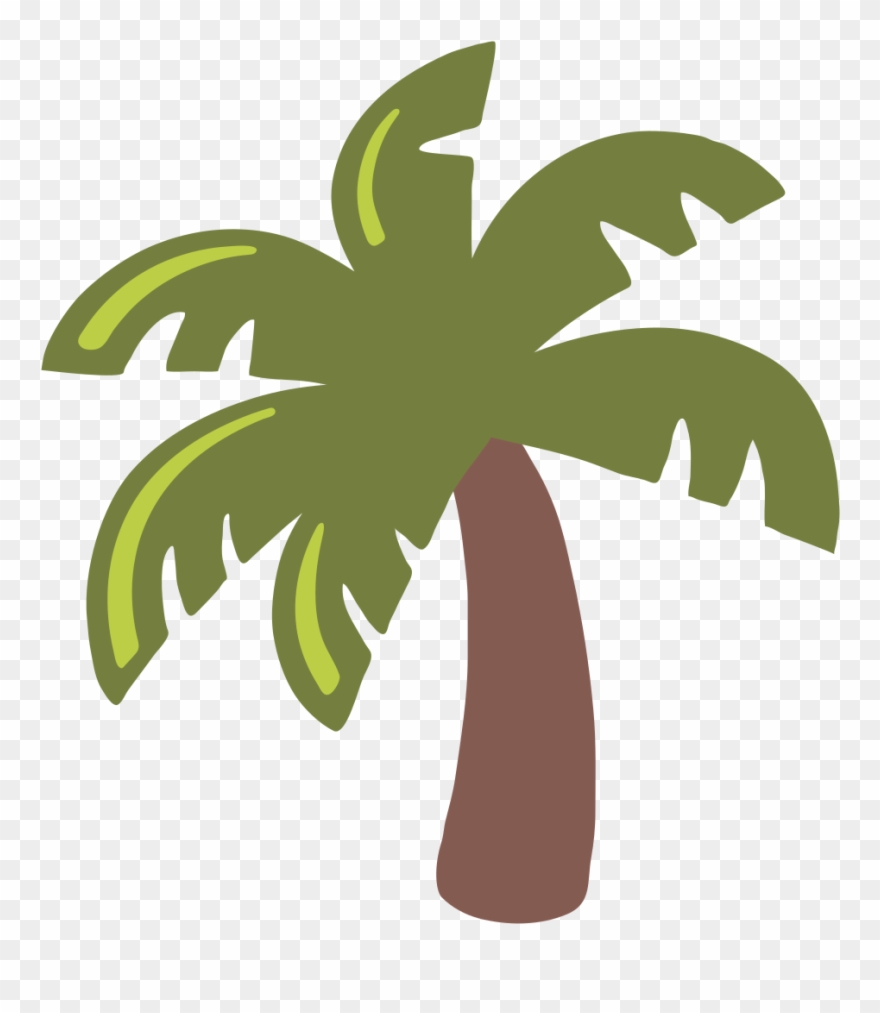 File - Emoji U1f334 - Svg - Emoji Trees Clipart