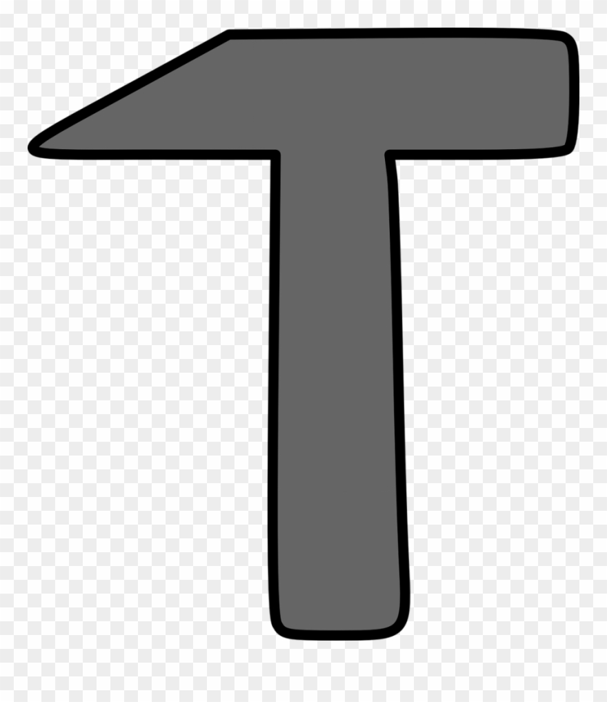 Free Vector Hammer Clip Art - Clip Art - Png Download