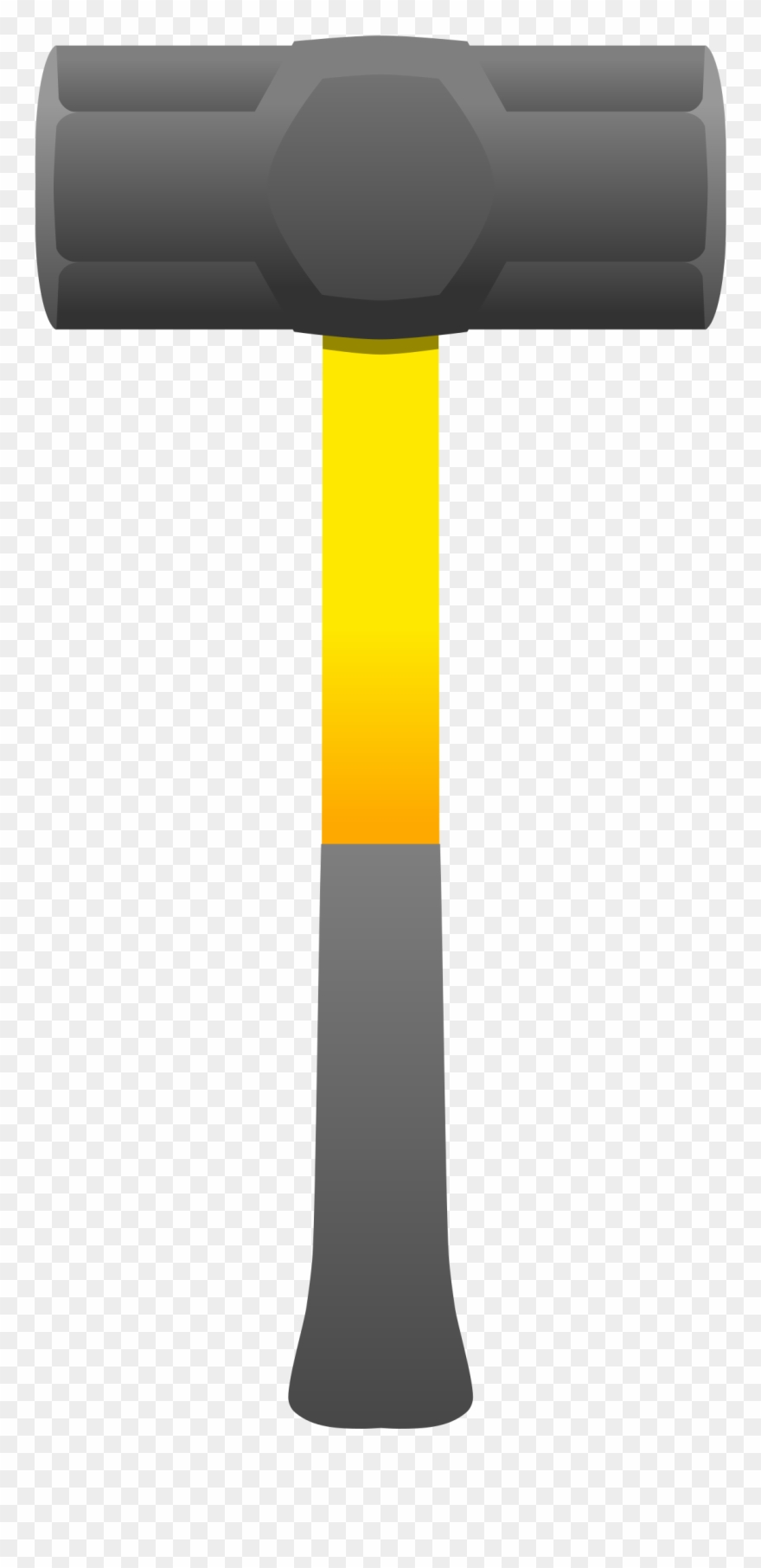 Picture Black And White Sledgehammer Clipart - Sledgehammer Clip Art - Png Download