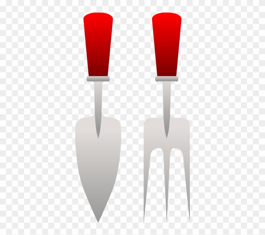 Gardening Garden Fork Trowel Garden Tool - Gardening Trowel Clipart Free - Png Download