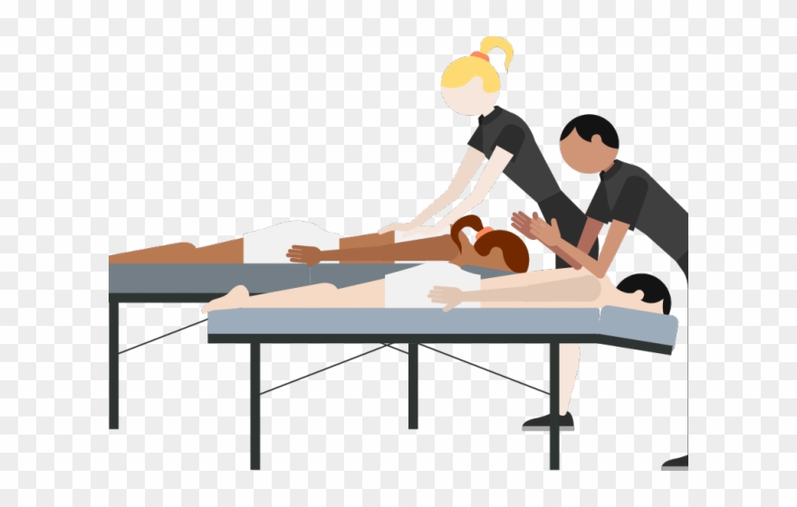 Relax Clipart Massage Table - Massage - Png Download