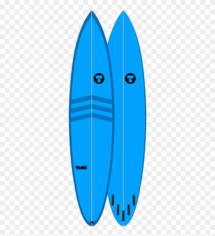 1000 X 1000 4 - Surfboard Clipart