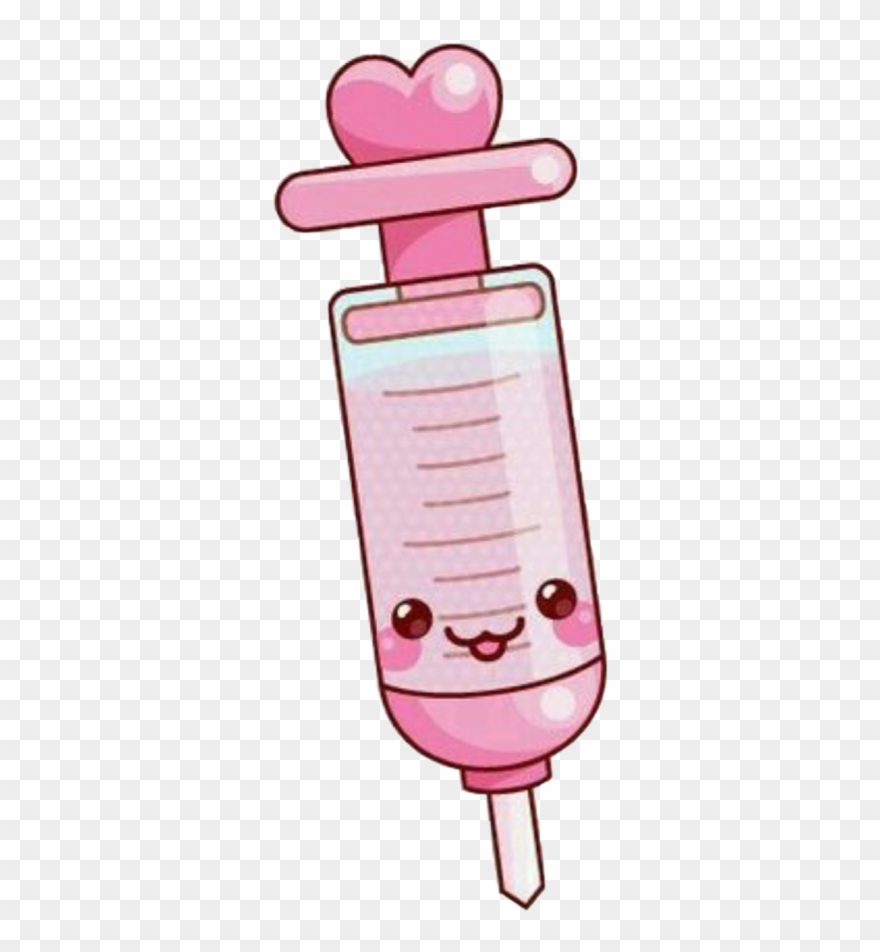 Kawaii Syringe Clipart