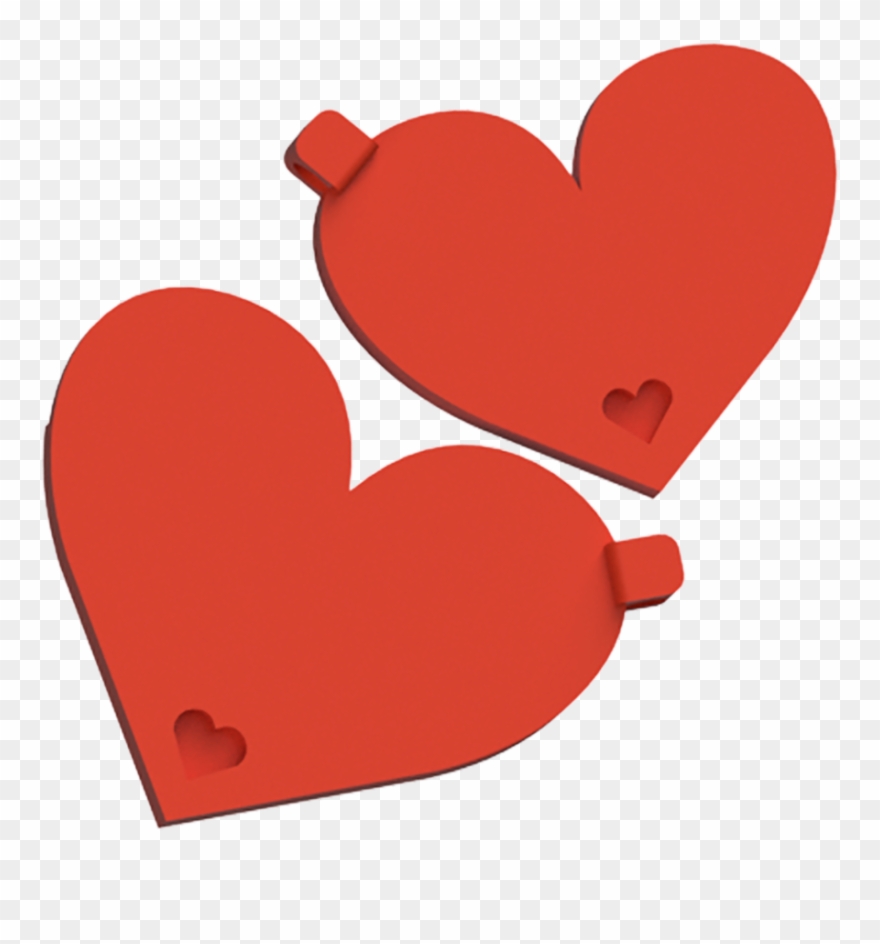 Interlocking Render - Heart Clipart