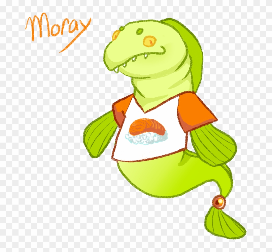 Say Hello To Moray's Final Design I Habit Of Changing - Cartoon Clipart
