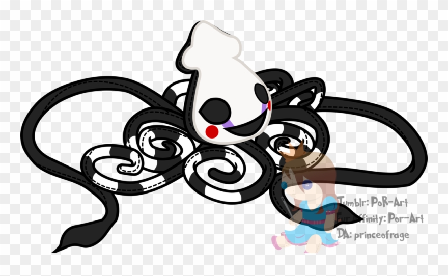 Fnaf Marionette Squid Plush - Marionette Squid Clipart