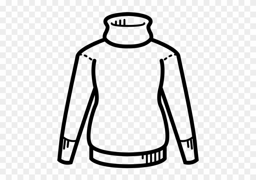 Drawing Of Sweater Transparent Clipart