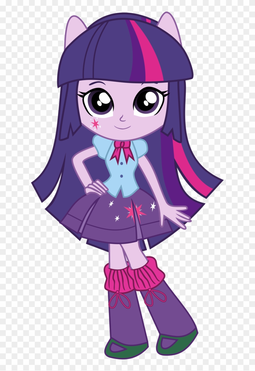 Sparkle Clipart Mini Stars - My Little Pony Equestria Girls Minis Twilight Sparkle - Png Download