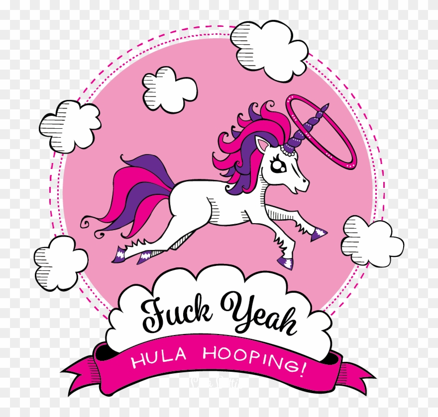 Unicorn Vest Design For Superstar Hula Hooper Lisa Clipart