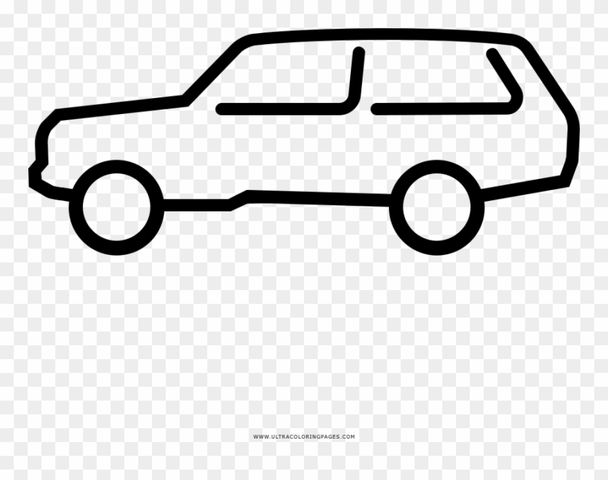 Suv Coloring Page - Jimny Icon Clipart