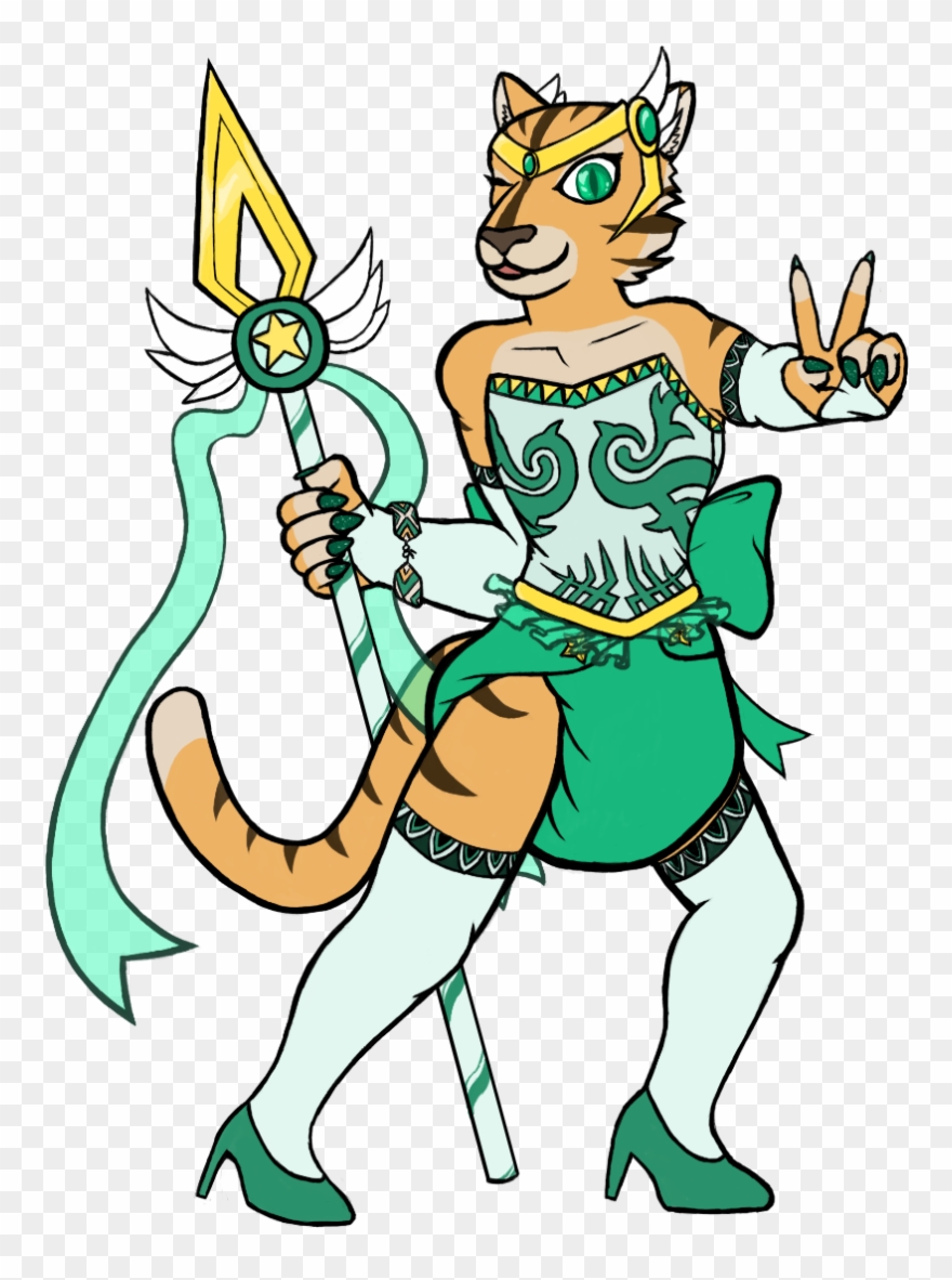 Magical Girl Commission - Cartoon Clipart